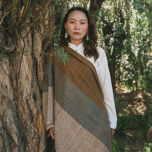 Pashmina Shawl - Meadow