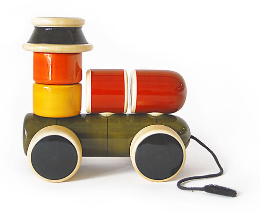 Engine Pull & Stacking Toy