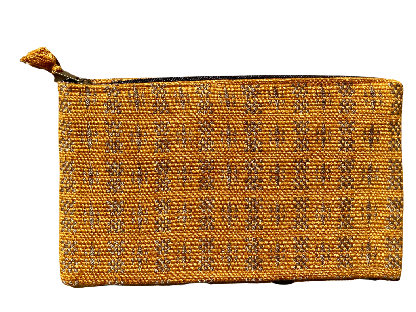 Yellow & Grey -  Summer Clutch
